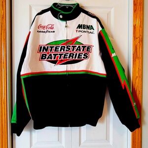 NASCAR Interstate Batteries Chase Jacket 90’s Joe Gibbs Racing Bobby Labonte 18